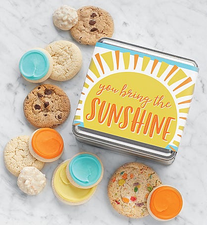 You Bring the Sunshine Mini Treats Gift Tin